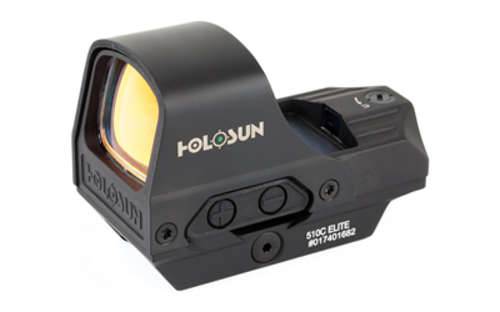 Sights Lasers Holosun Technologies 510C H-SUN ELITE REFLEX MRS GRN SOLAR